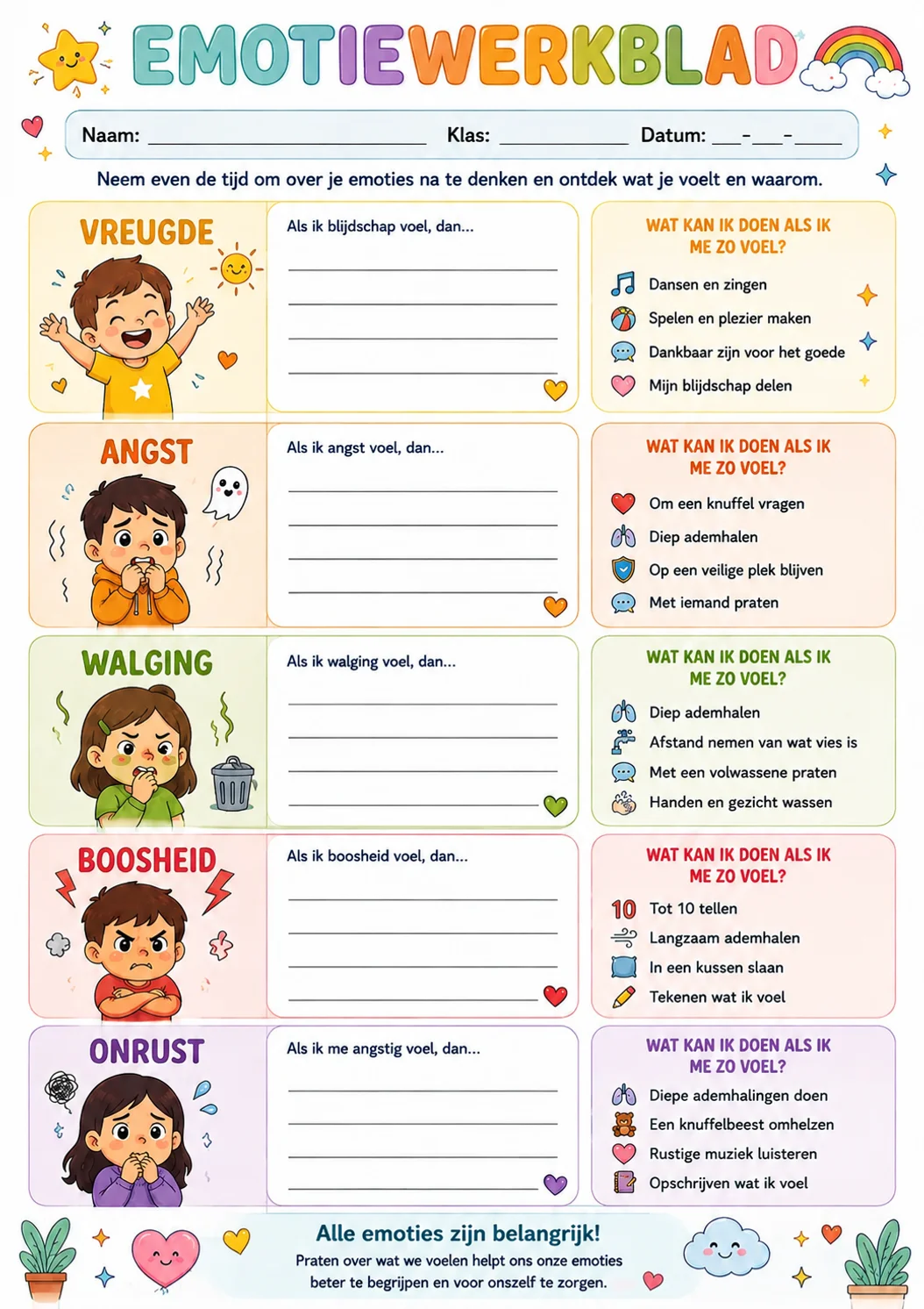 Emotiefiche - pagina 1