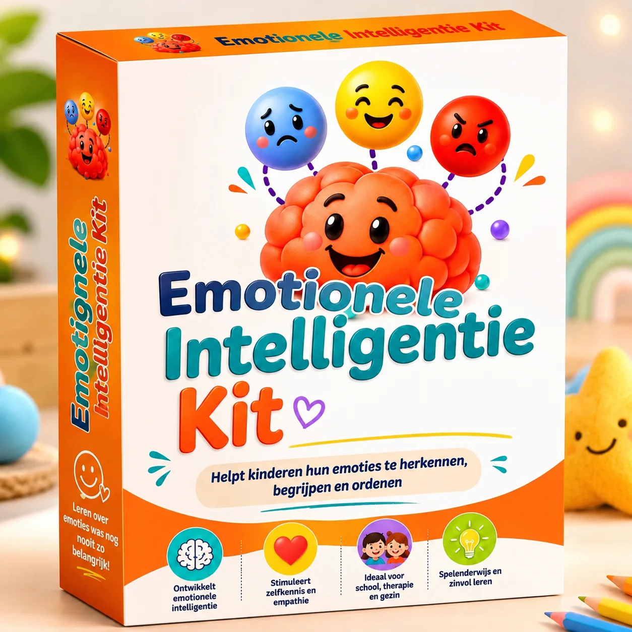 Alle materialen van de Emotionele Intelligentie Kit